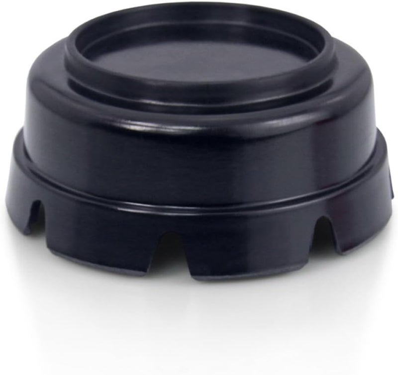 Black Plastic Ashtray 4Pcs with 8 Cigarette Slots Unbreakable Smokeless for Indoor Outdoor Patio - Image 5